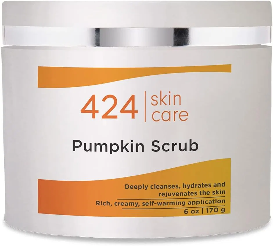 Скраб для лица 424 Skin Care с тыквой 6 fl oz