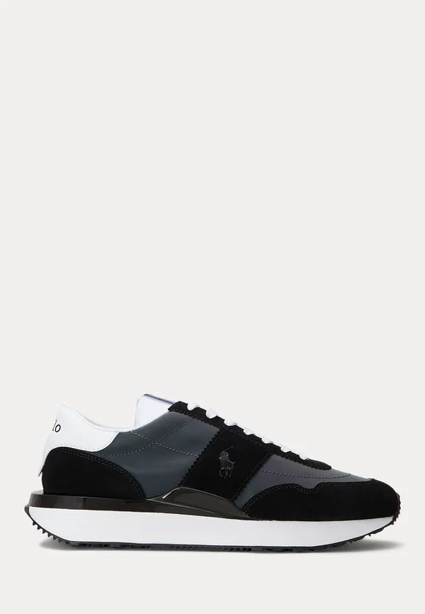Кроссовки train 89 с замшевыми вставками Polo Ralph Lauren, Black