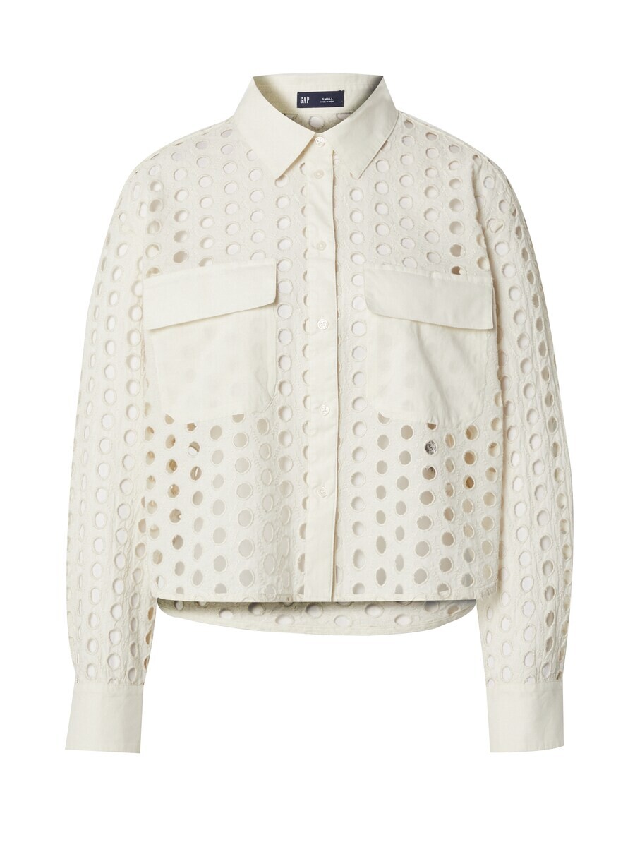 

Рубашка GAP Blouse, слоновая кость