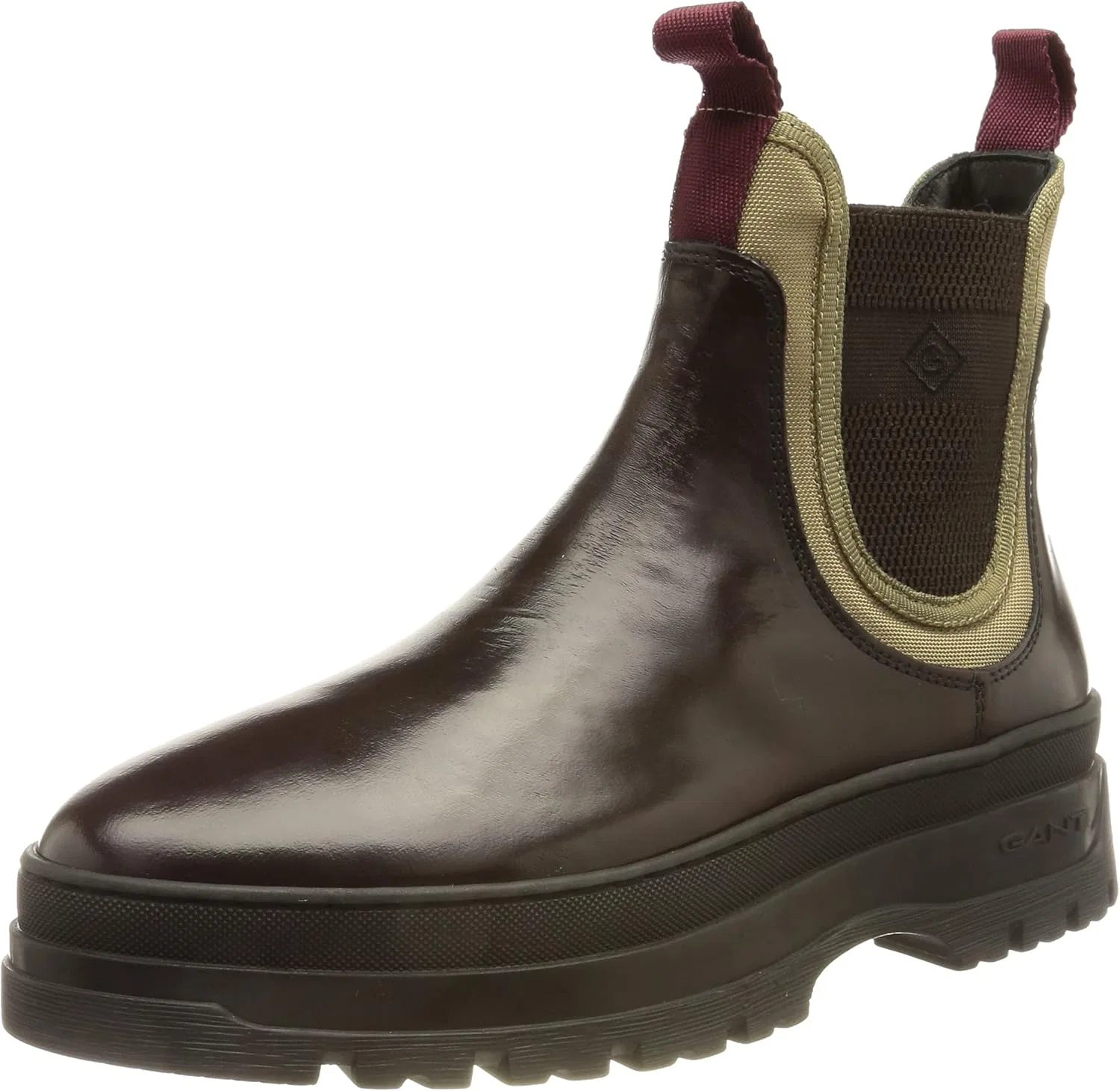 Мужские ботинки GANT St Grip Chelsea, Bordeaux