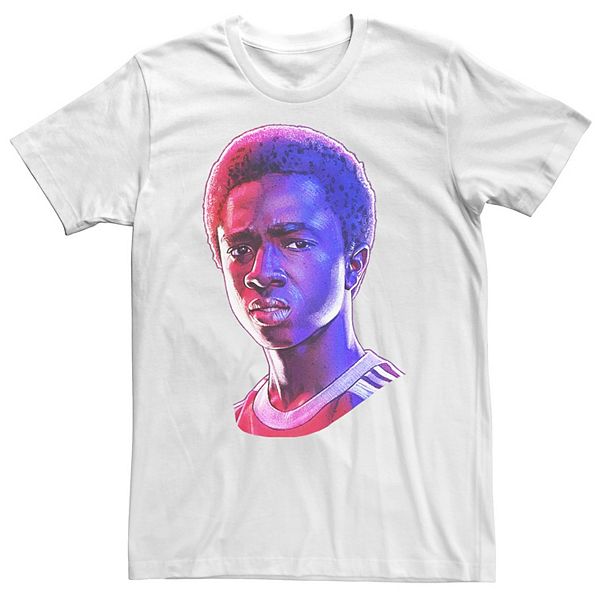 

Футболка Big & Tall Stranger Things Lucas Rose Tone Portrait Licensed Character