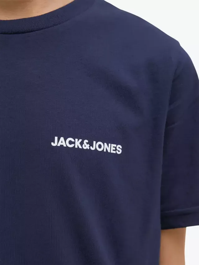 Детский комплект Эверест: футболка и шорты, темно-синие Jack & Jones — фото 2