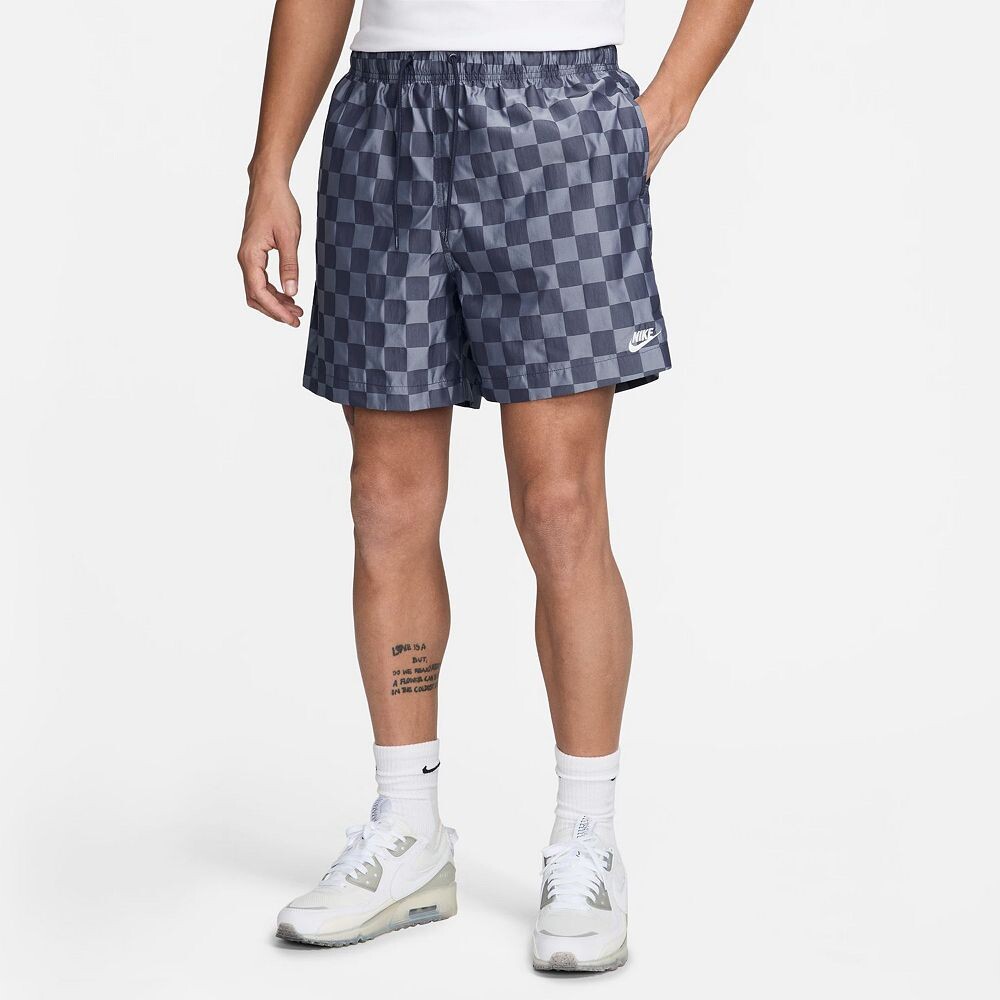 

Мужские шорты Nike Club в клетку, цвет Midnight Navy