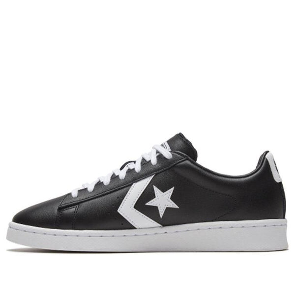 

Кроссовки pro leather low 'black white' Converse, черный
