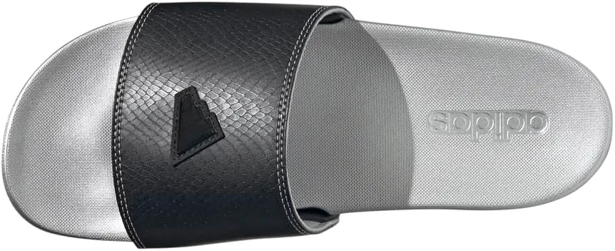 Сандалии Adidas Unisex для взрослых Adilette Comfort, черный/металлик — фото 2