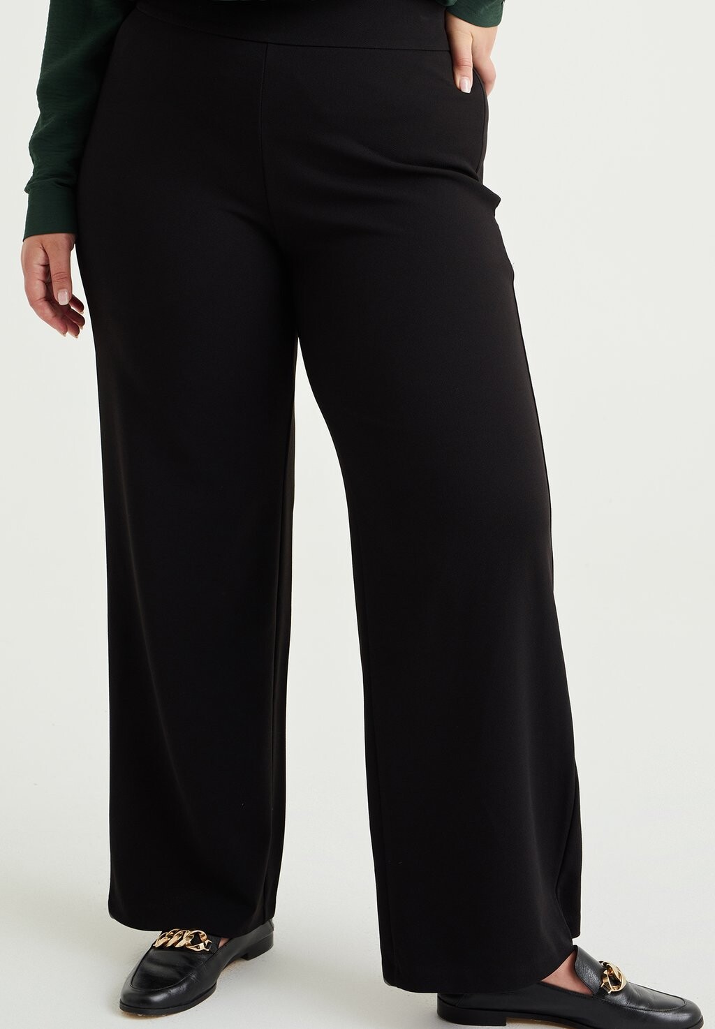 

Брюки WIDE LEG CURVE WE Fashion, цвет black