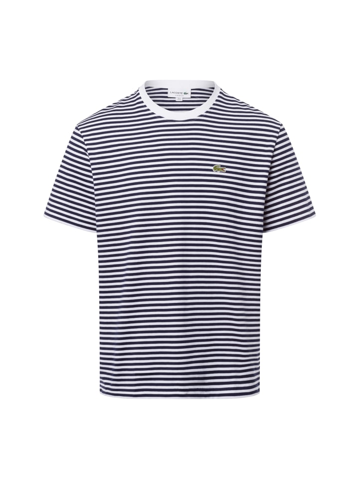 

Футболка Lacoste, цвет marine weiß