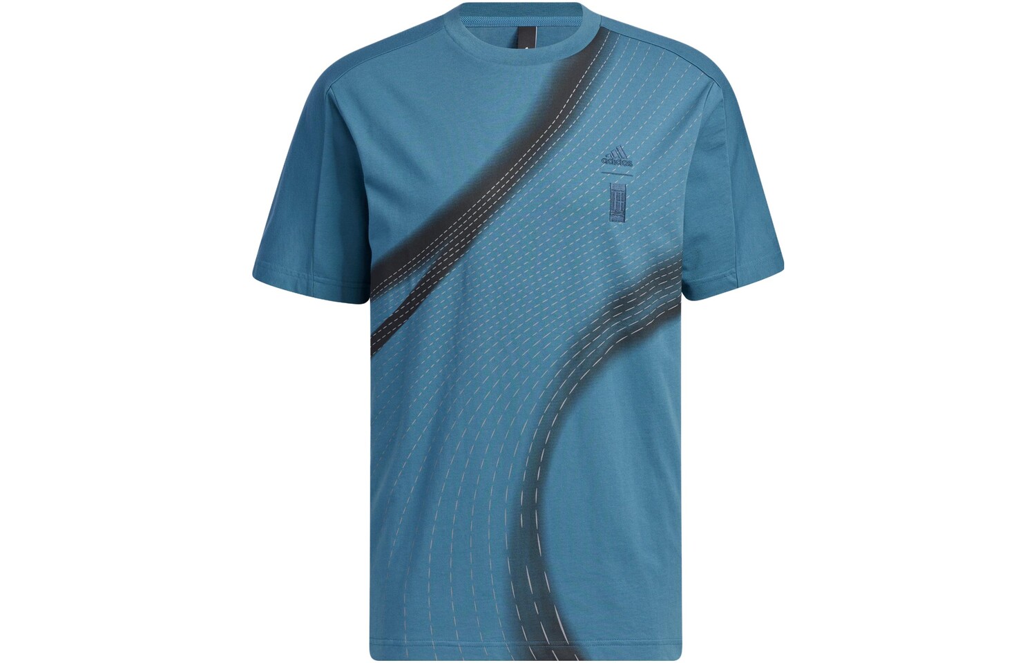 

Футболка серии Wuji для мужчин, цвет индиго Adidas, индиго