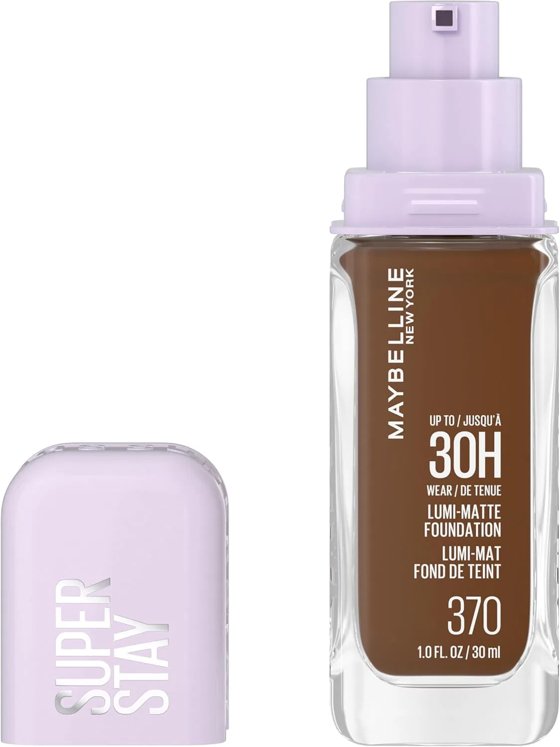 Тональная основа Maybelline Super Stay Lumimat 370 теплый бежевый 30 мл