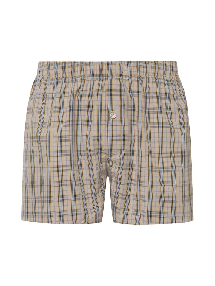 

Боксеры Hanro Fancy Woven, цвет amber check