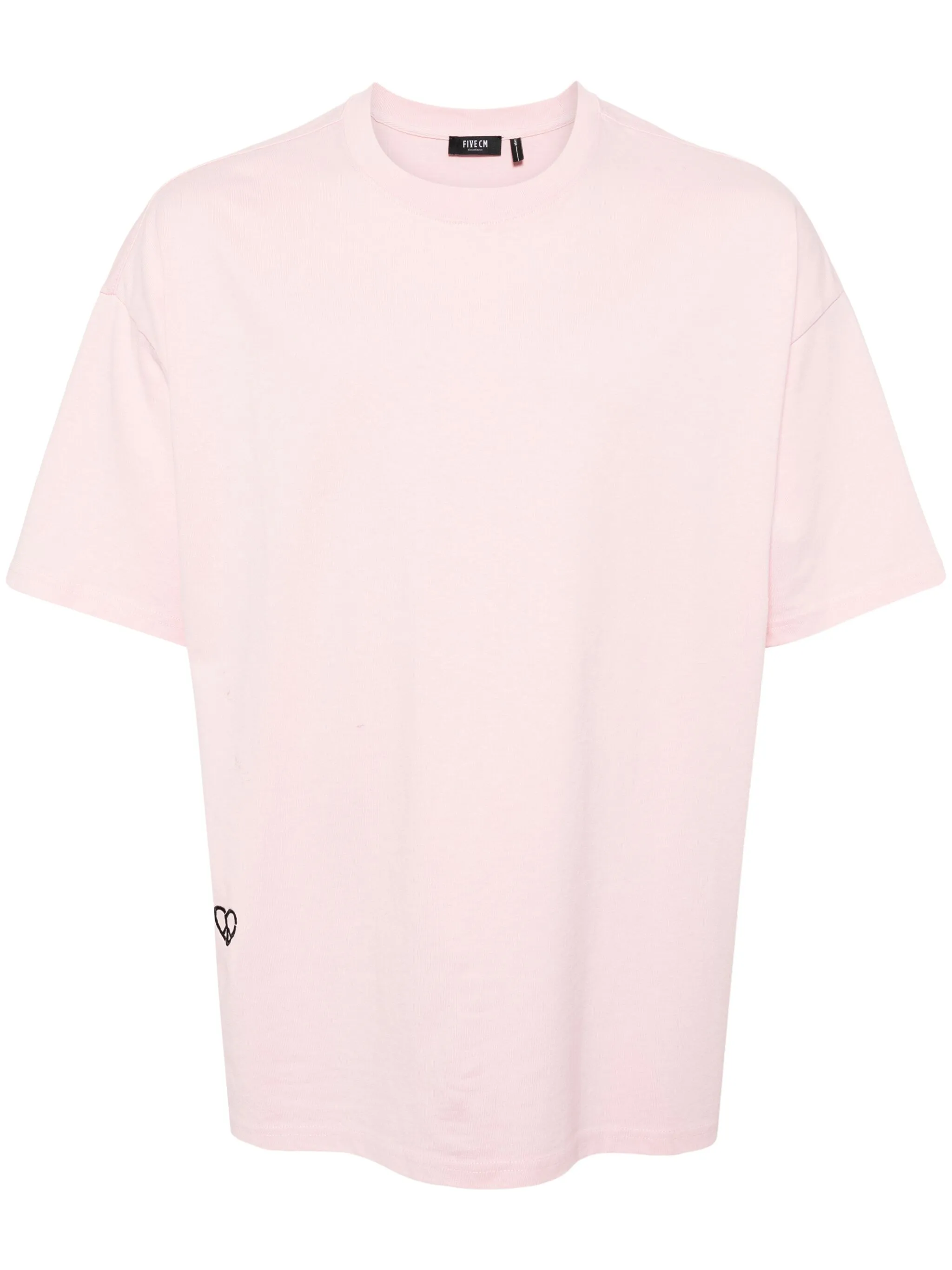 

Футболка с нашивкой Five Cm, розовый