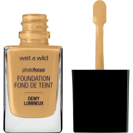 Wet 'N' Wild Тональная основа Wet N Wild Photo Focus. Невесомая тональная основа с питательной и стойкой формулой. Возможность наслаивания покрытия. Идеально подходит для нормальной и сухой кожи. Веганский оттенок. Пустынный бежевый. — фото 2