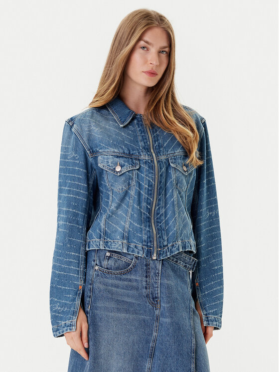 

Джинсовая куртка slim fit 50542426 Boss, синий