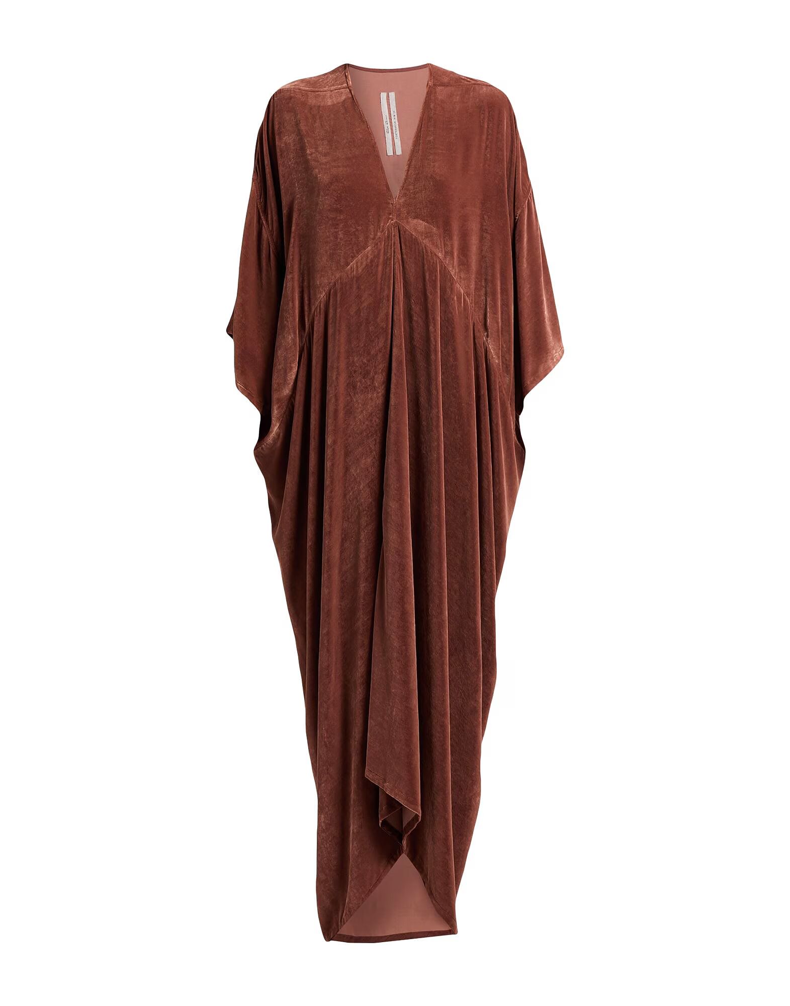 

Макси платье Rick Owens, коричневый