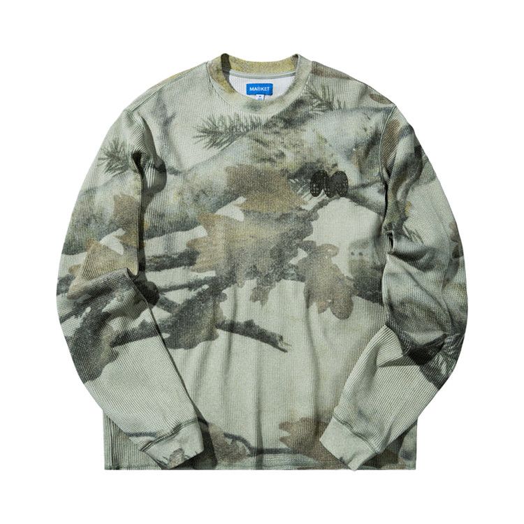 

Футболка Market Worldwide Thermal Long Sleeve T-Shirt 'Multicolor'