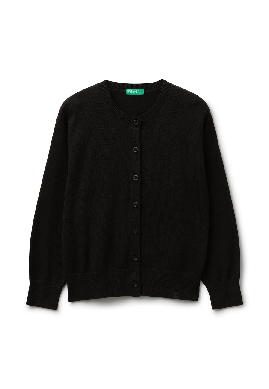 

Кардиган United Colors of Benetton CREW NECK, Black