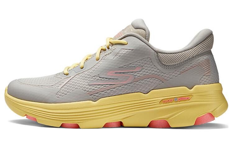 

Кроссовки женские с низким верхом серые/желтые Skechers