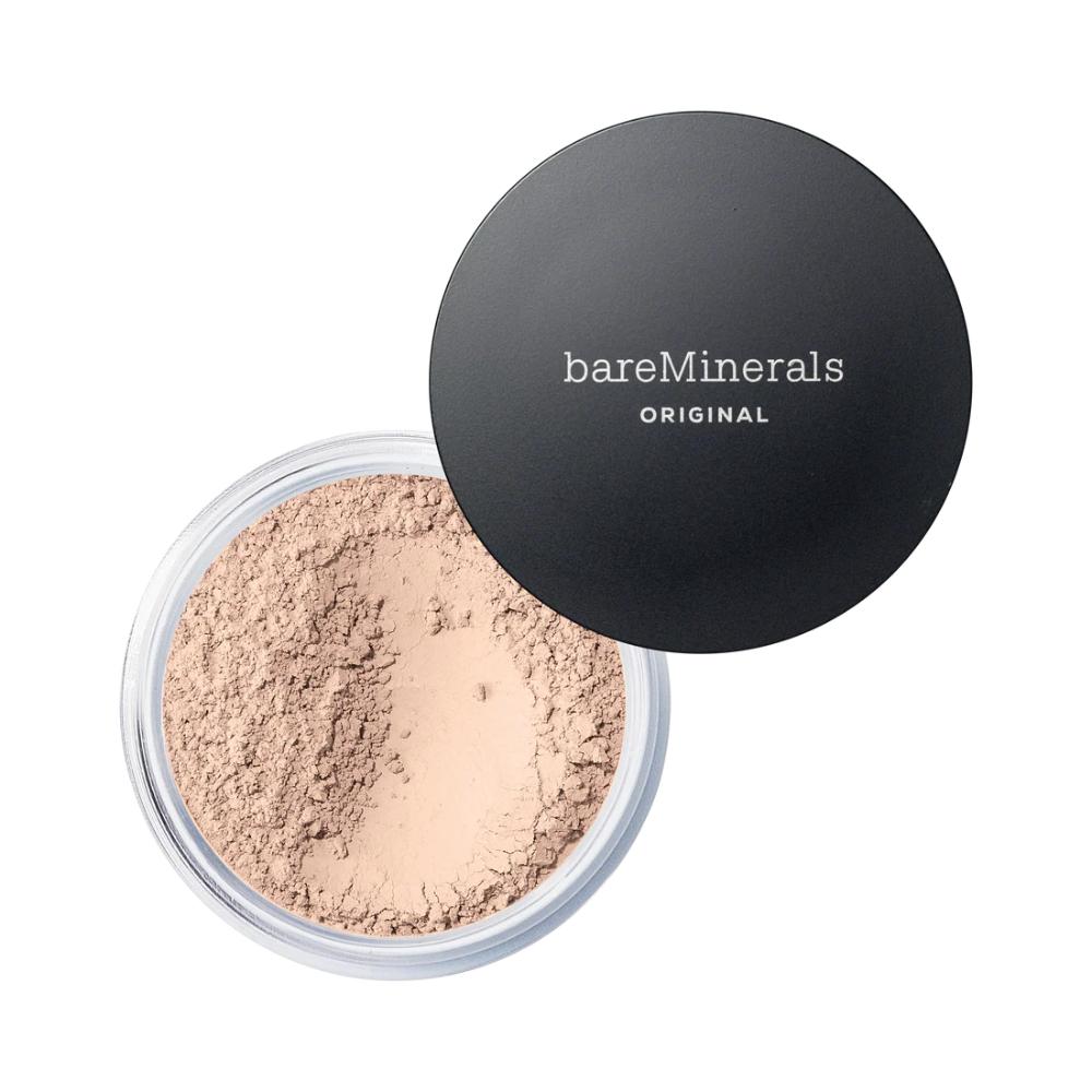 Тональный крем Original Foundation SPF 15-05 Fairly Medium от bareMinerals для женщин - 0,28 унции, прозрачный — фото 2