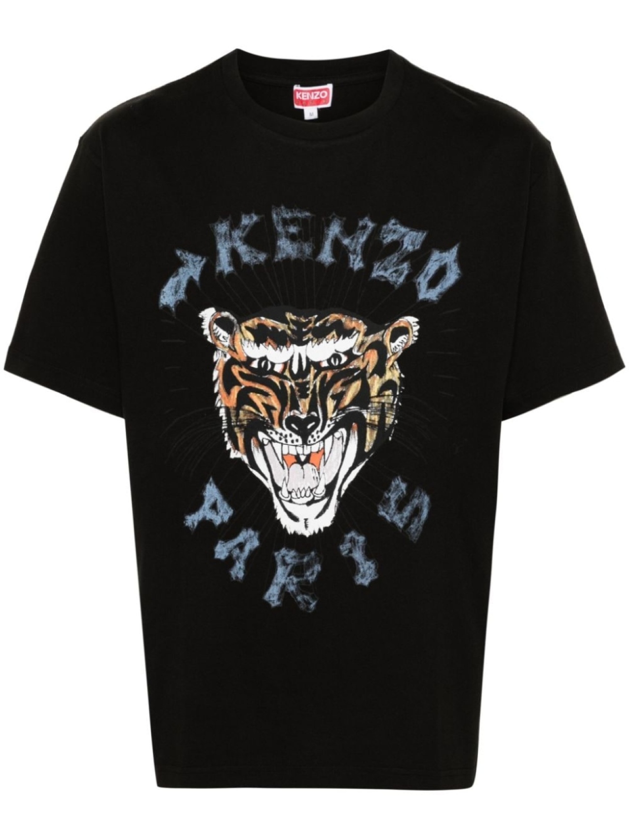 

Kenzo футболка с принтом Tiger, черный