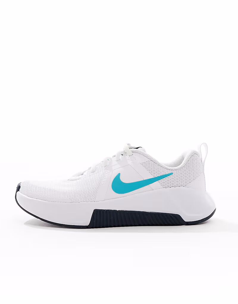 Кроссовки Nike Training MC 3 белого и синего цвета — фото 2