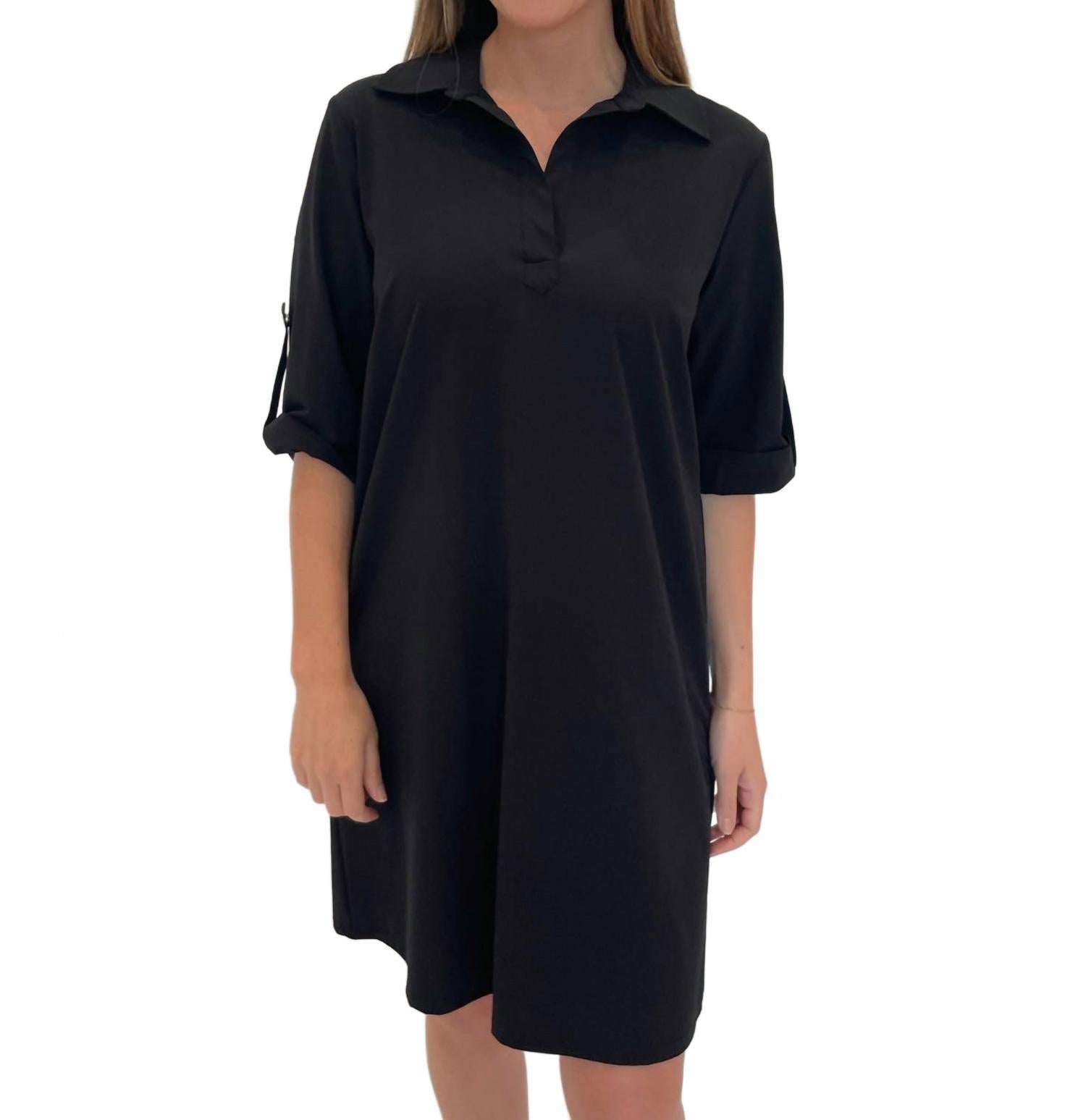 

Платье Ryan Tech в цвете оникс PEACE of CLOTH, Onyx