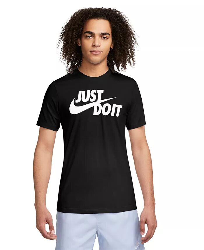 

Мужская спортивная одежда Футболка Just Do It Nike, черный