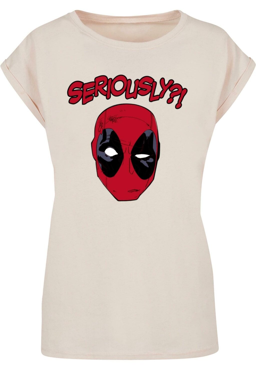 

Футболка с принтом DEADPOOL SERIOUSLY ABSOLUTE CULT, белый