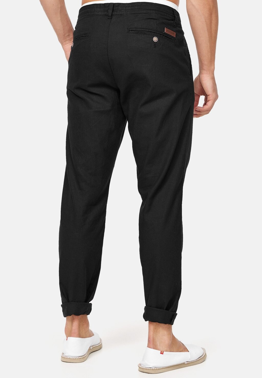

Брюки парусиновые INDICODE JEANS, черные