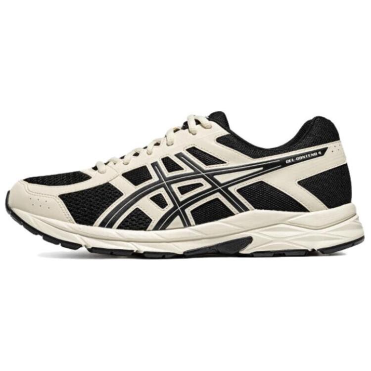 

Кроссовки для бега Gel-Contend 4 мужские с низким верхом, черные/белые Asics