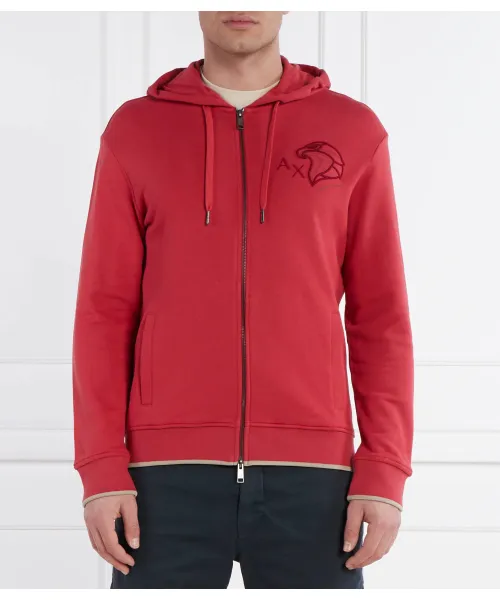 

Толстовка Regular fit Armani Exchange, красный