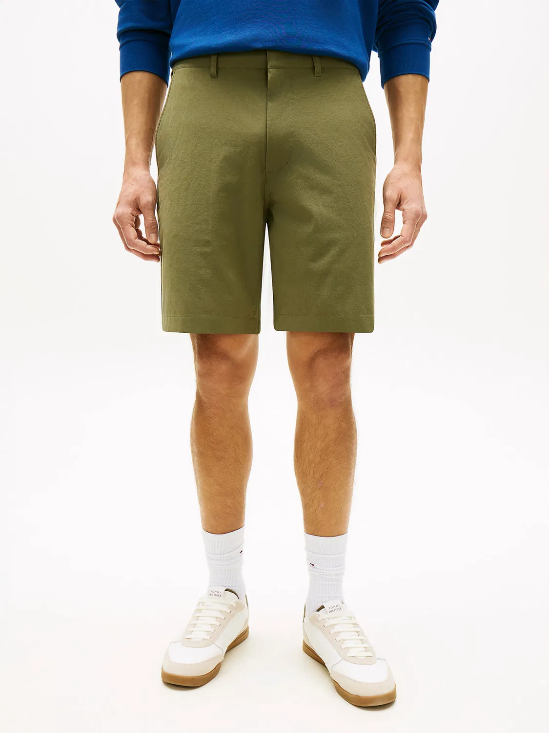Обычные брюки-чиносы 'Dover' Tommy Hilfiger, Olive — фото 2