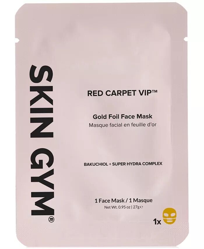 

Маска для лица Red Carpet VIP с золотой фольгой Skin Gym