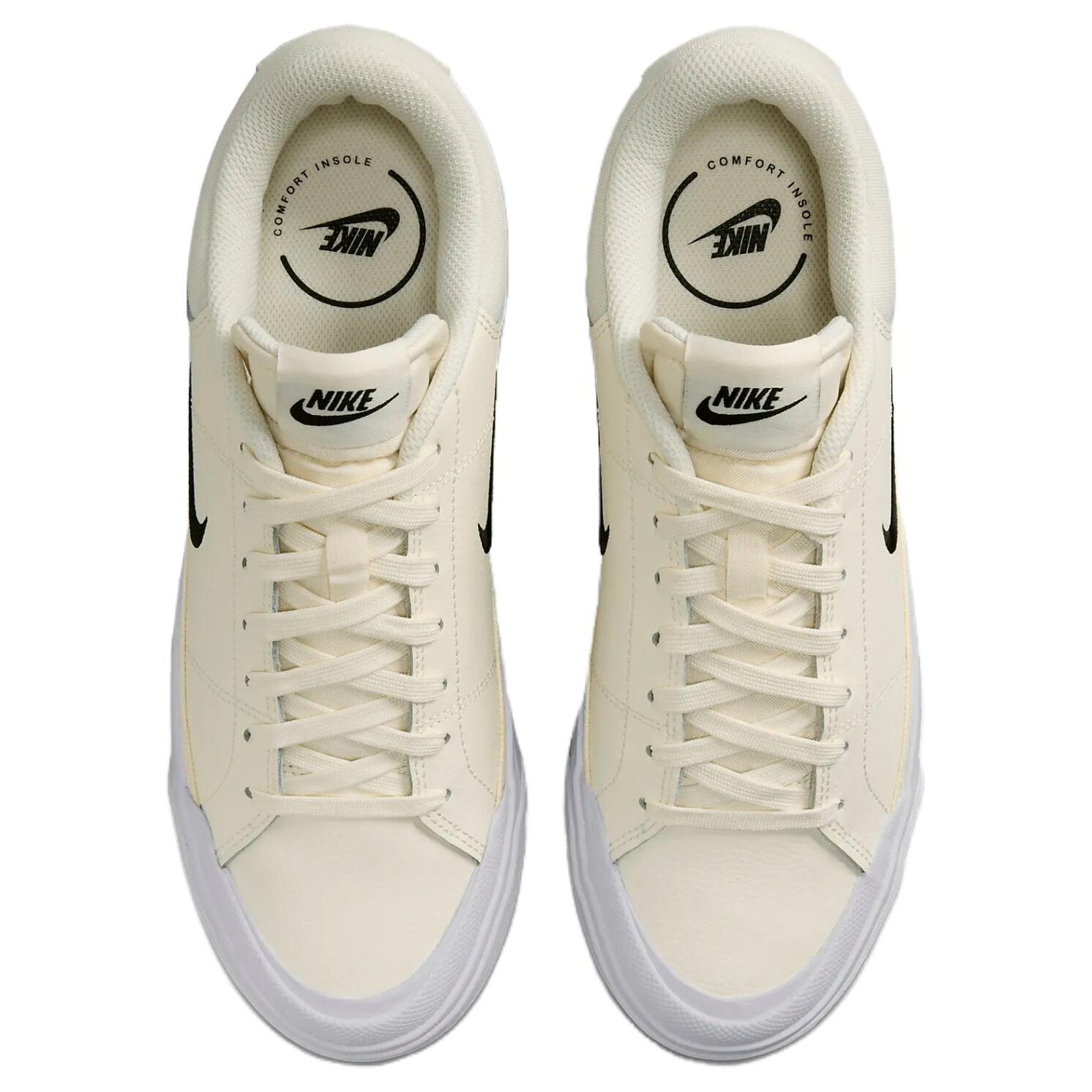 Женские кроссовки для скейтбординга Nike Court Legacy, Yellow/Black — фото 4