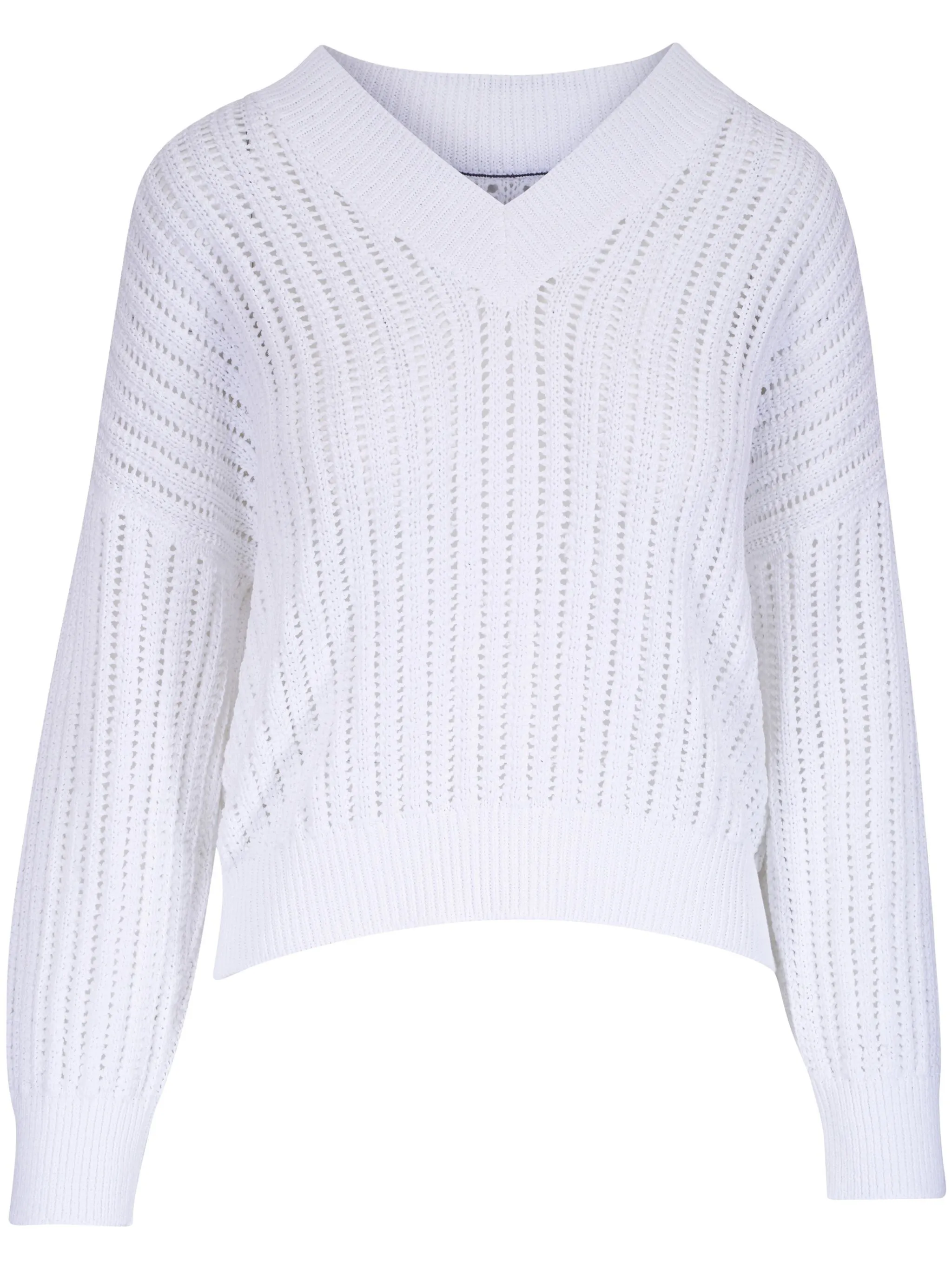 

Свитер фактурной вязки Brunello Cucinelli, белый