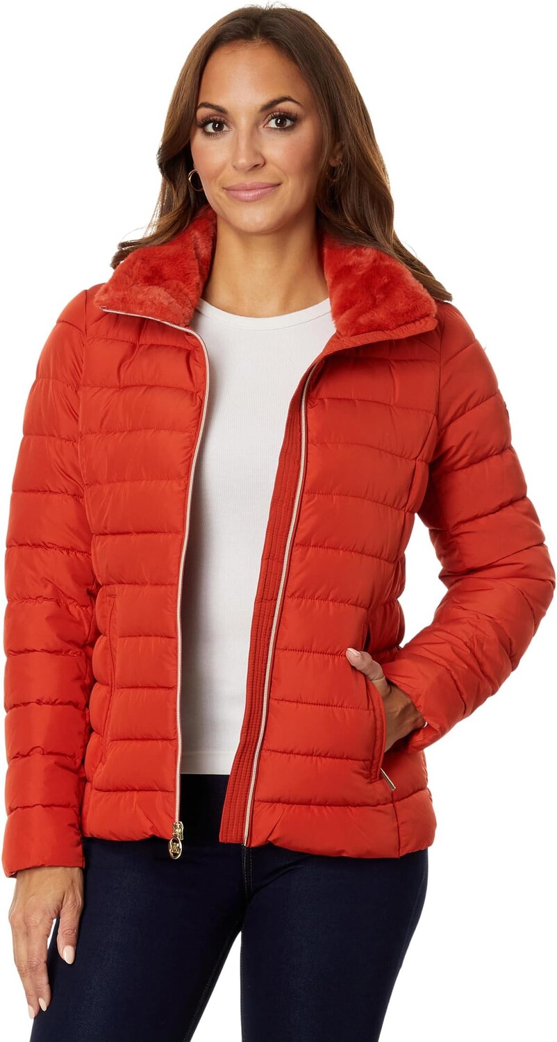 

Куртка Zip Front Fill M426336C67 MICHAEL Michael Kors, цвет Bright Terracotta
