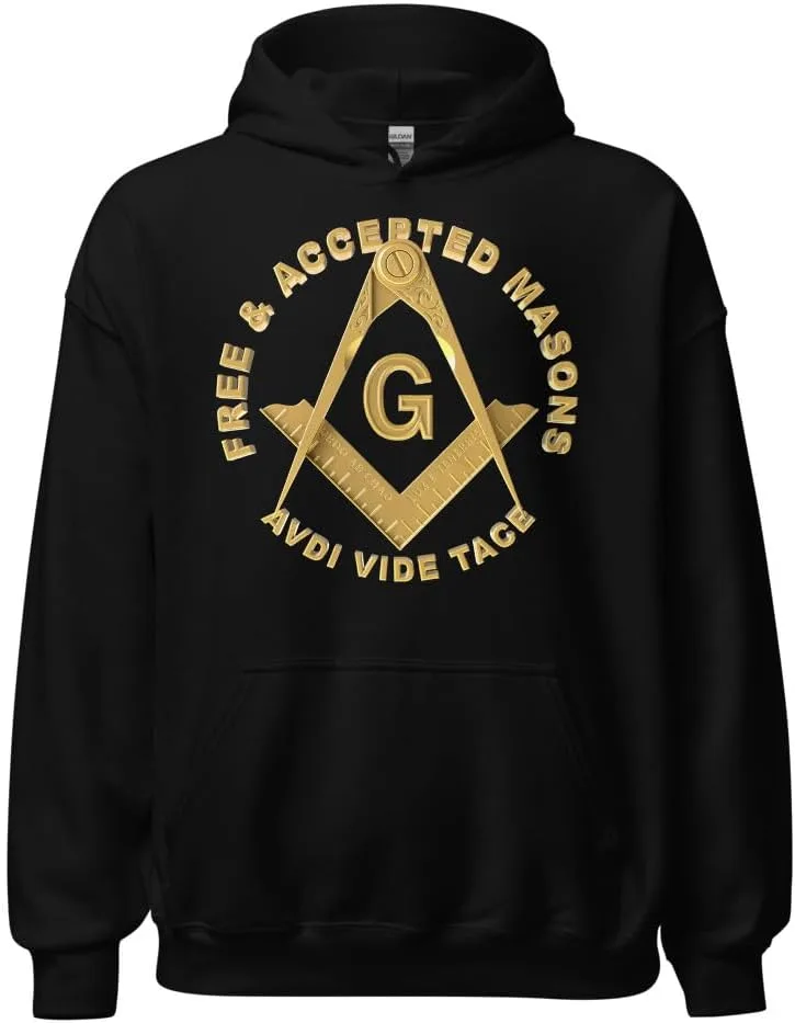 

Футболка с капюшоном Free & Accepted Masons, SM-5XL Vinson MFG