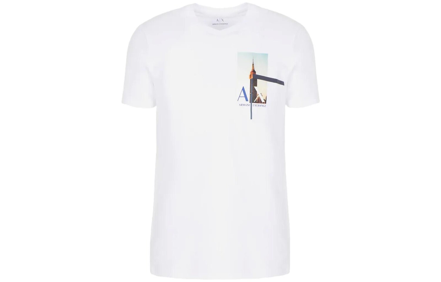 

Футболка мужская белая Armani Exchange, белый