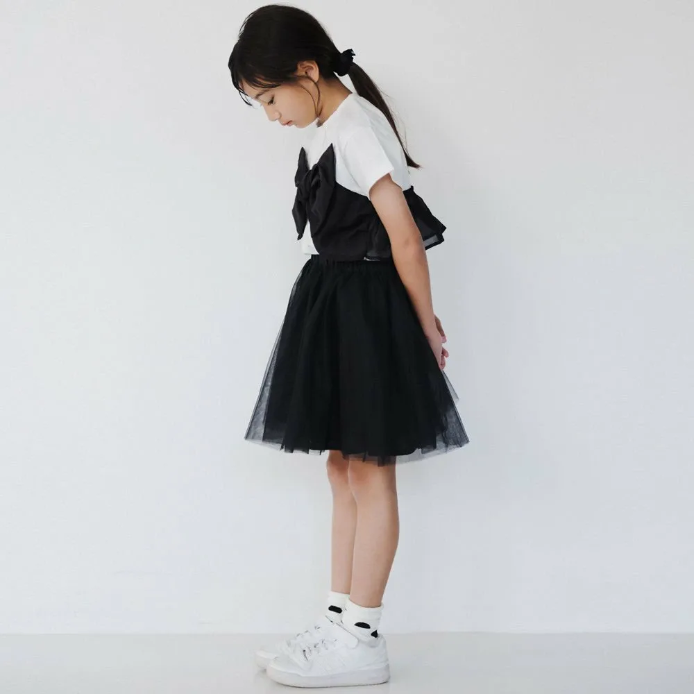 Юбка Канеко Ая/Тюль Branshes, black — фото 4