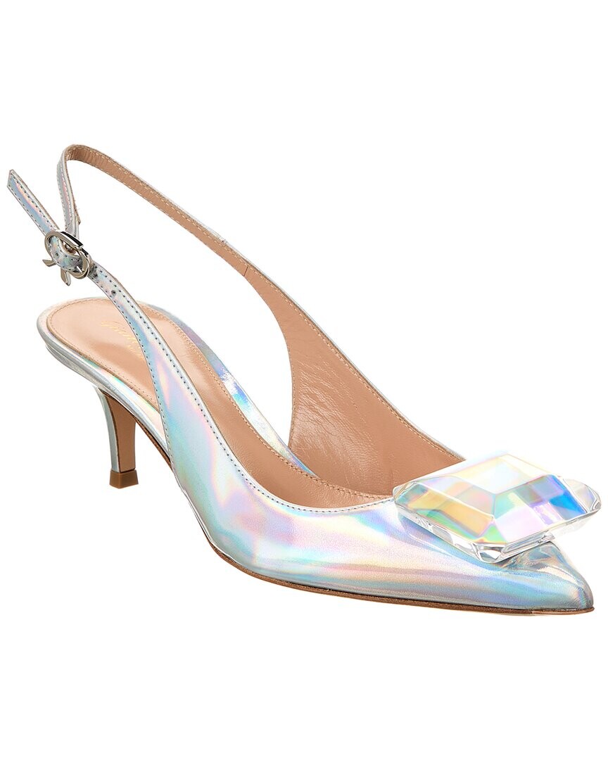 

Кожаные туфли Gianvito Rossi, мультиколор