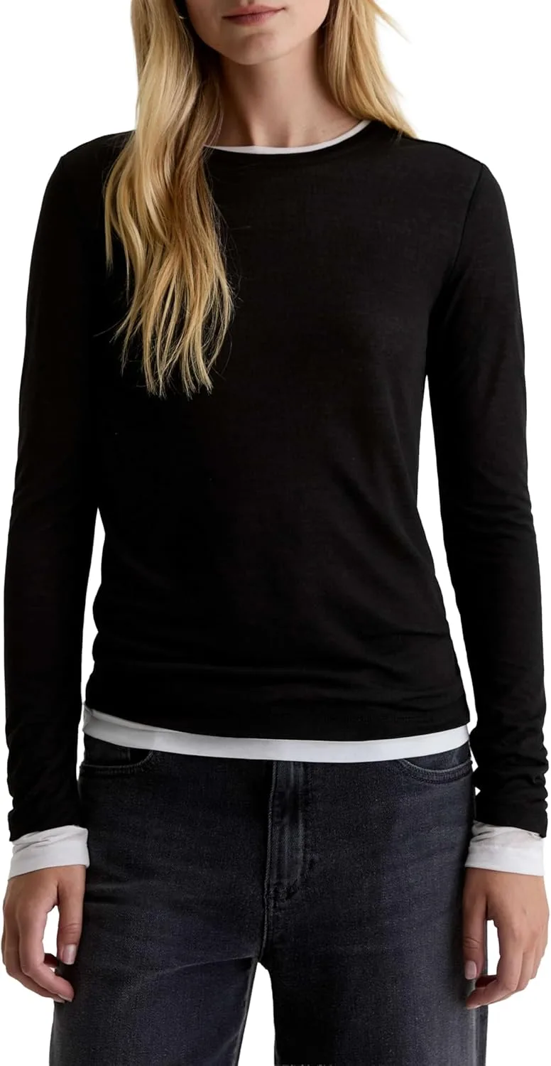 

Женский топ Eleni с двойным слоем AG Jeans