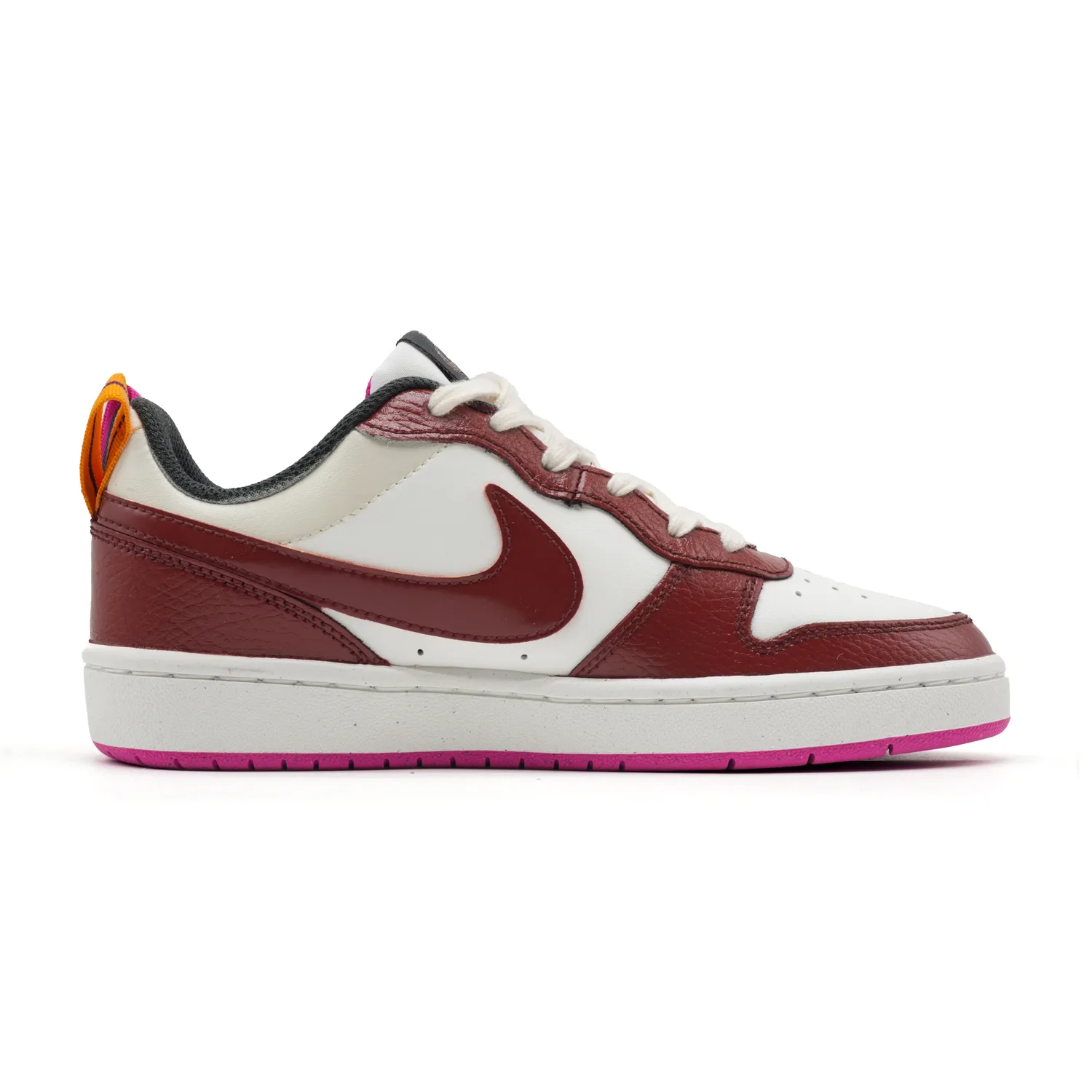 Nike Кроссовки для скейтбординга Court Borough Red Flame Welcomes The New Year низкие, устойчивые к истиранию, красные, для подростков — фото 4