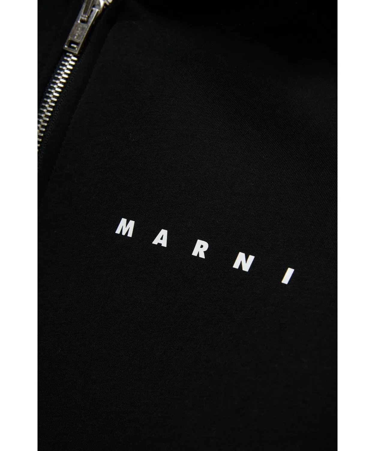 Детская куртка MARNI KID с капюшоном, чёрная — фото 4