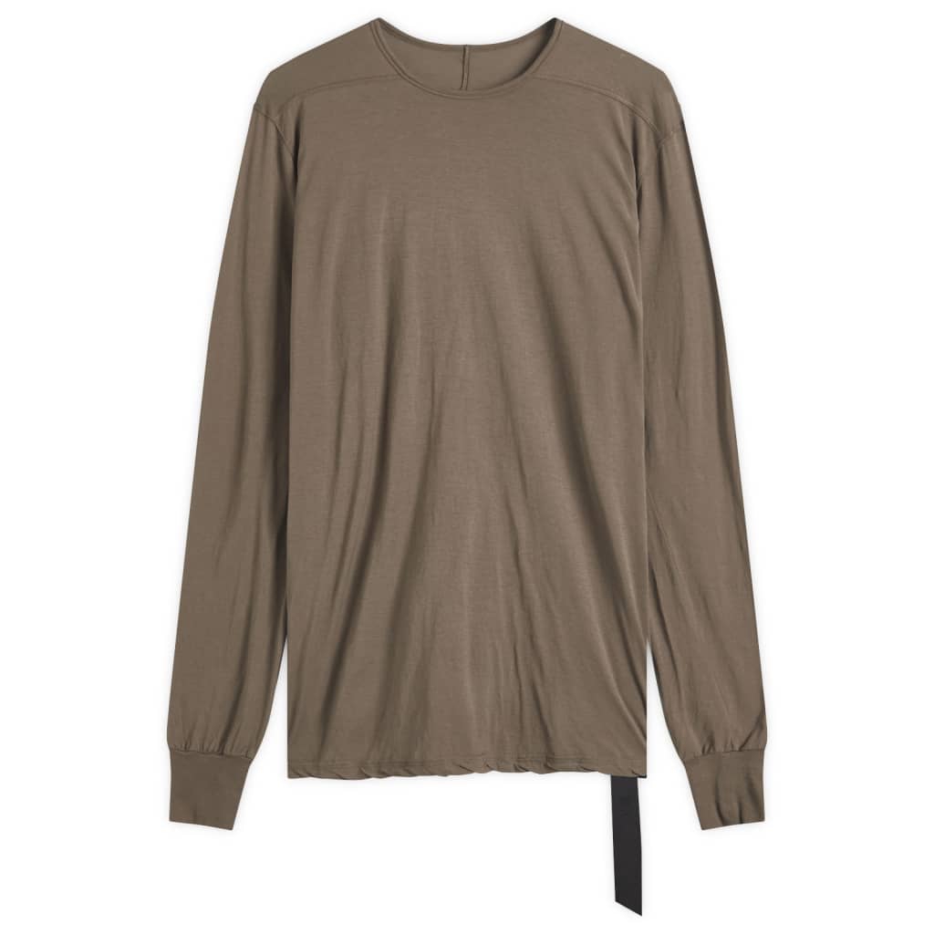 

Футболка с длинным рукавом Level Rick Owens Drkshdw, цвет dust