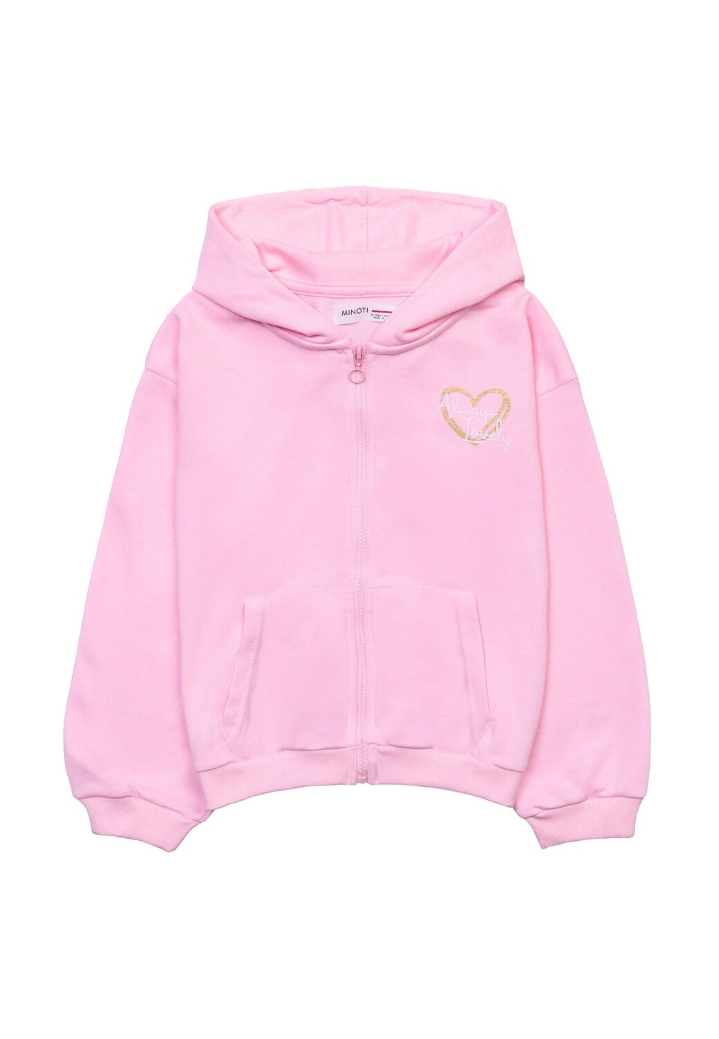 

Толстовка Minoti Sweatjacken 10ZTHRU 1, цвет Neonrosa