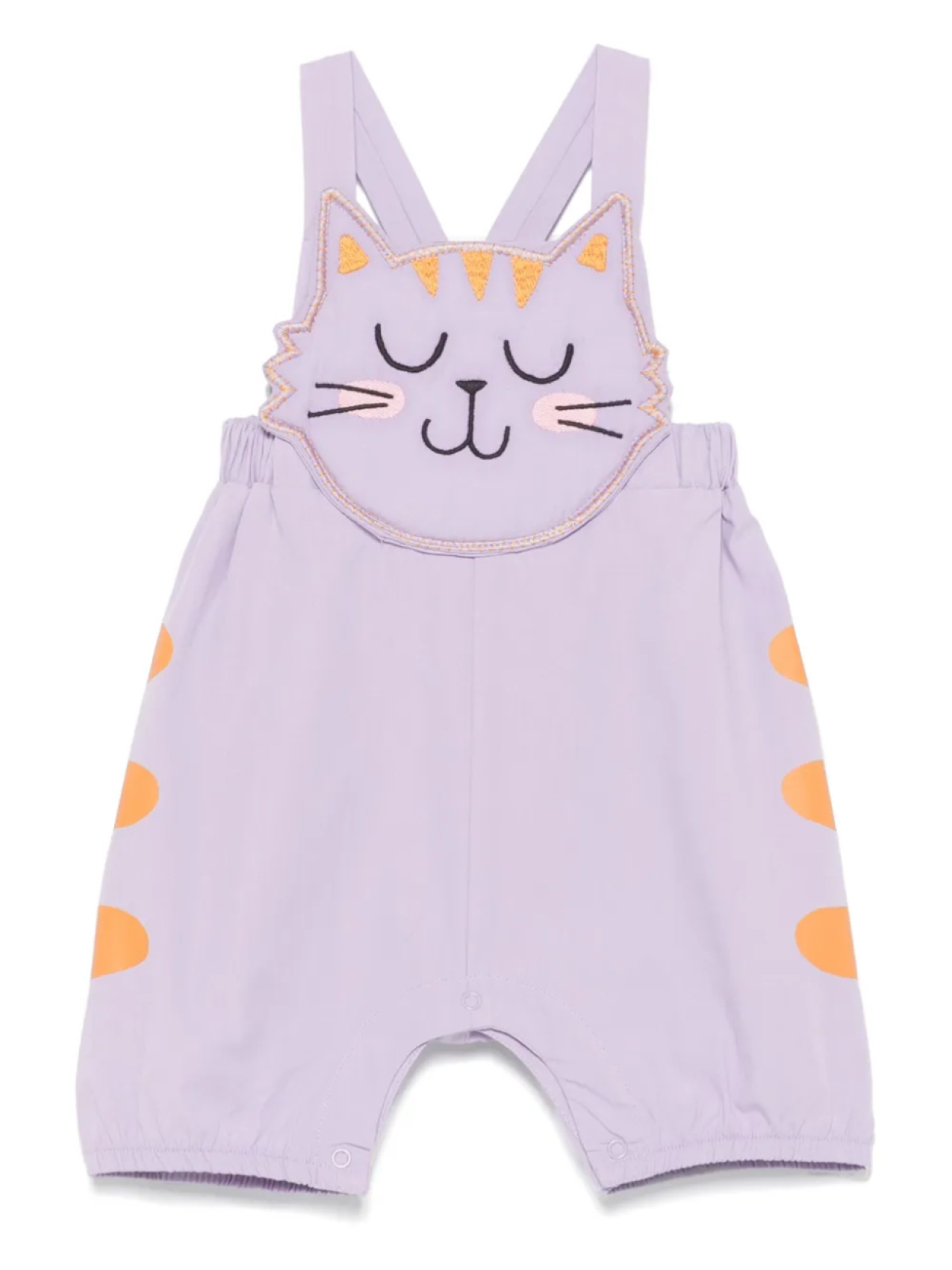

Спортивный костюм с рисунком кошки Stella McCartney Kids, фиолетовый