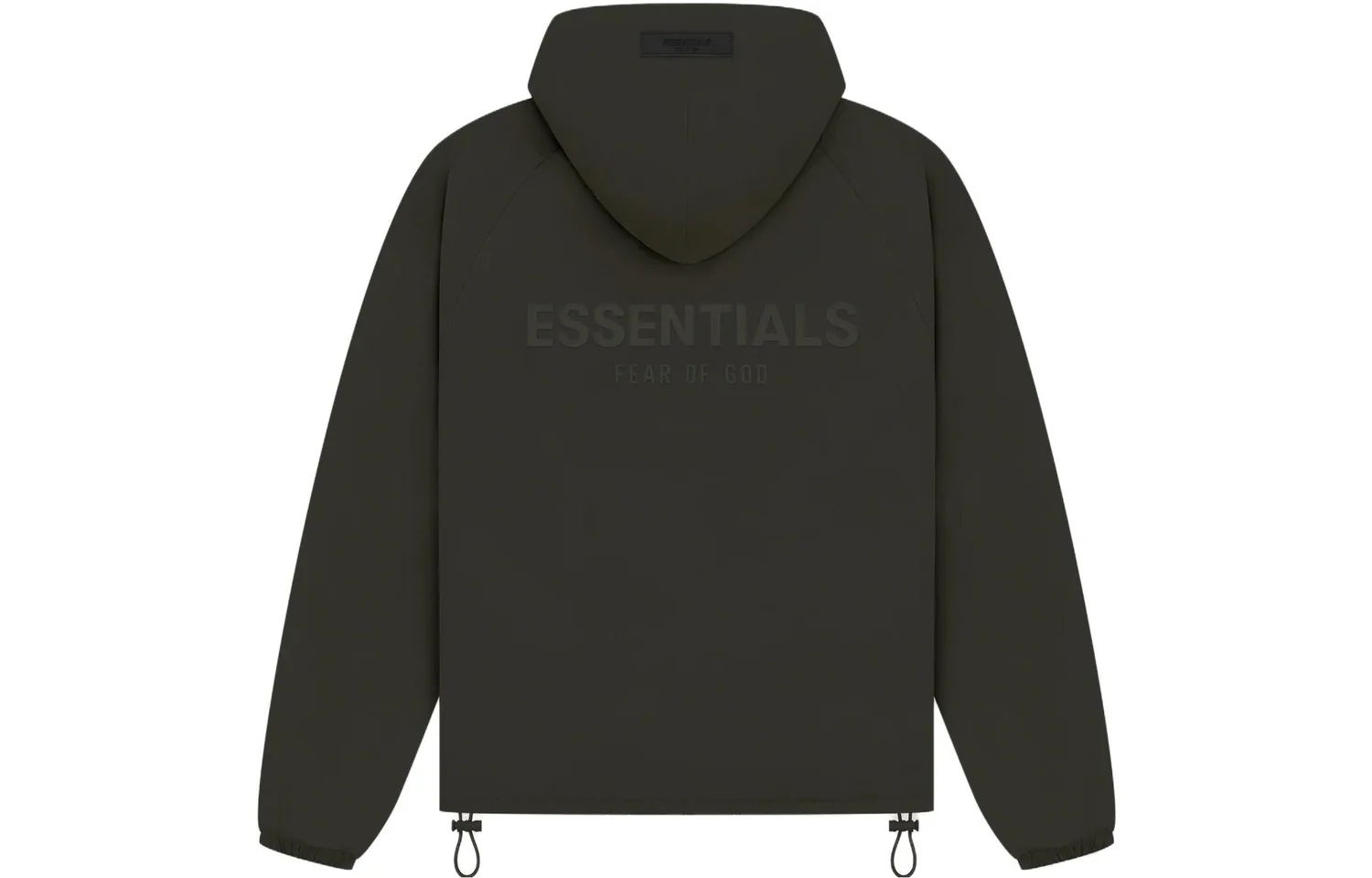 Fear Of God Essentials Куртка Drop2 SS23 Light Black для подростков — фото 4