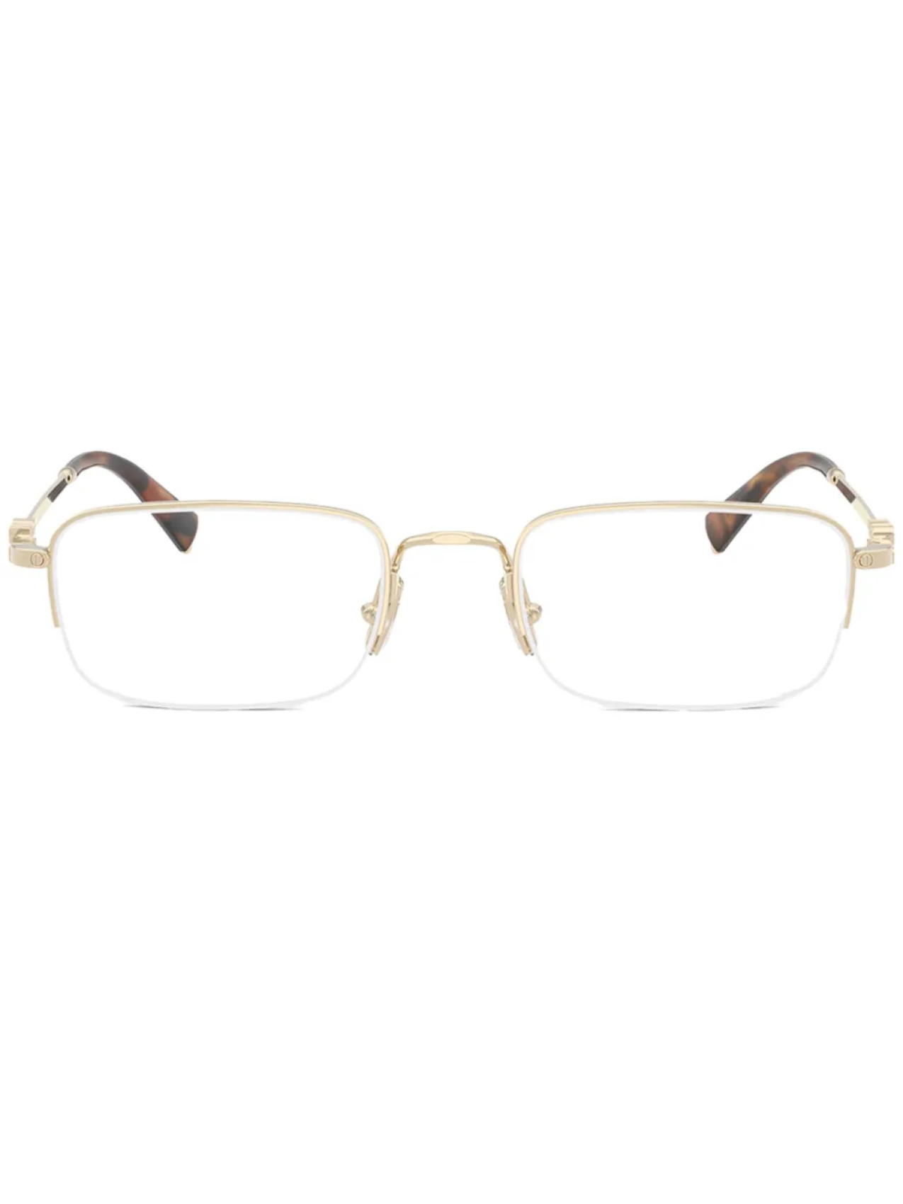 

Miu Miu Eyewear очки в прямоугольной оправе, золотой