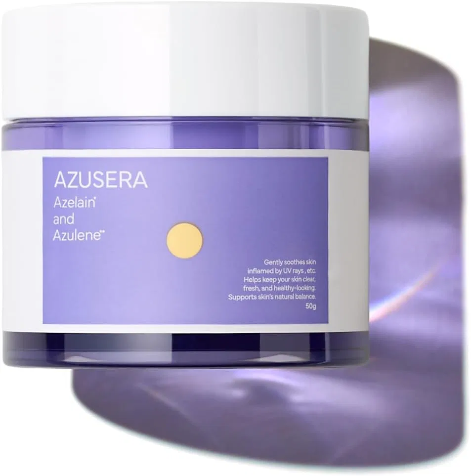 Крем для лица Azusera — Дневной с азуленом и азелаиновой кислотой, 50 г