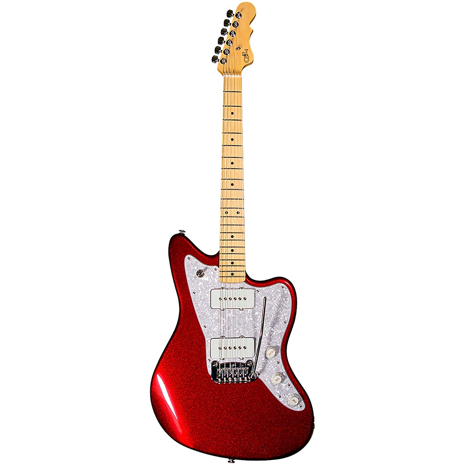 

Электрогитара G&L Fullerton Deluxe Doheny Рубиново-красный металлик