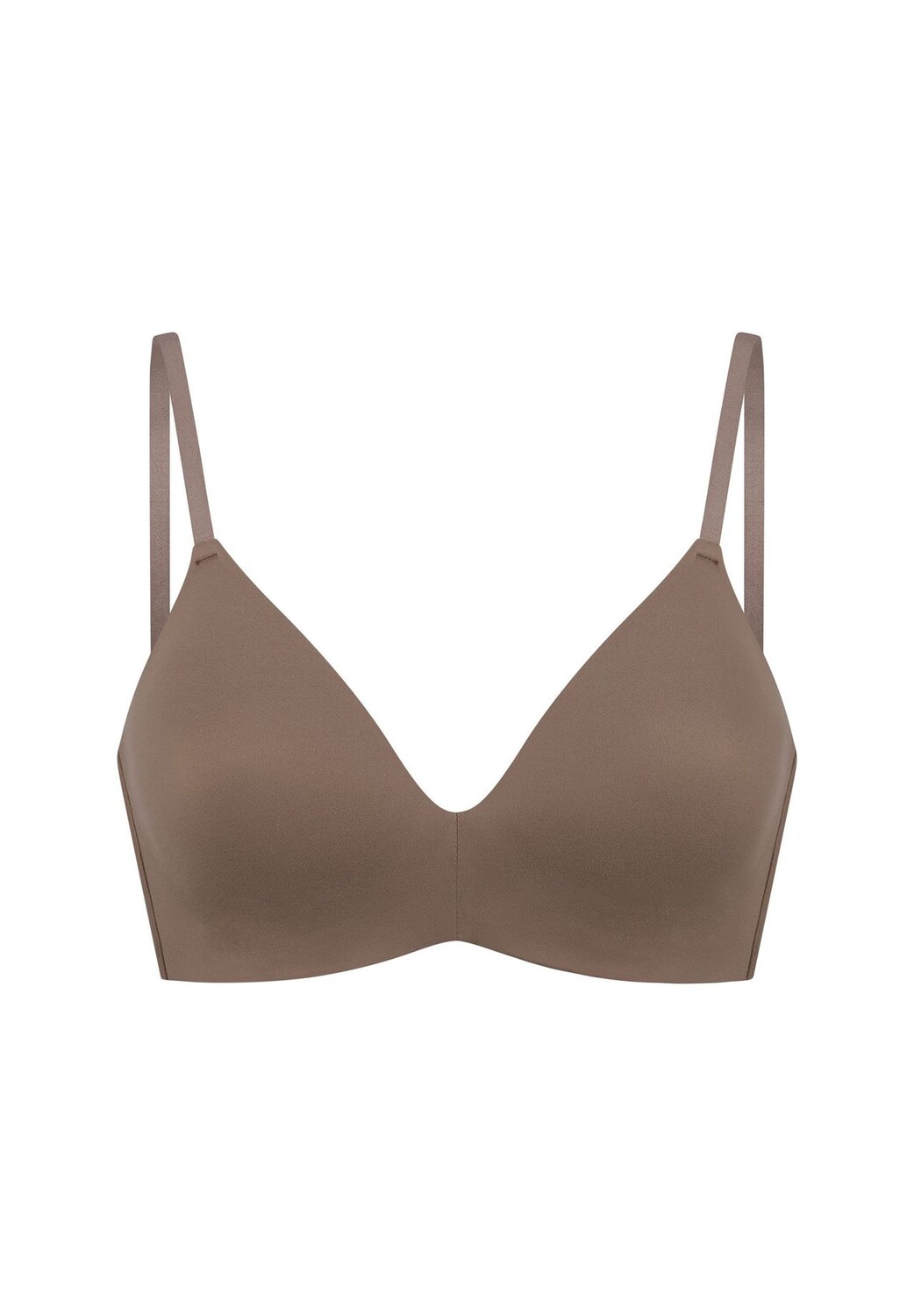 

Бюстгальтер без косточек Invisible Soft Padded SCHIESSER, серо-коричневый